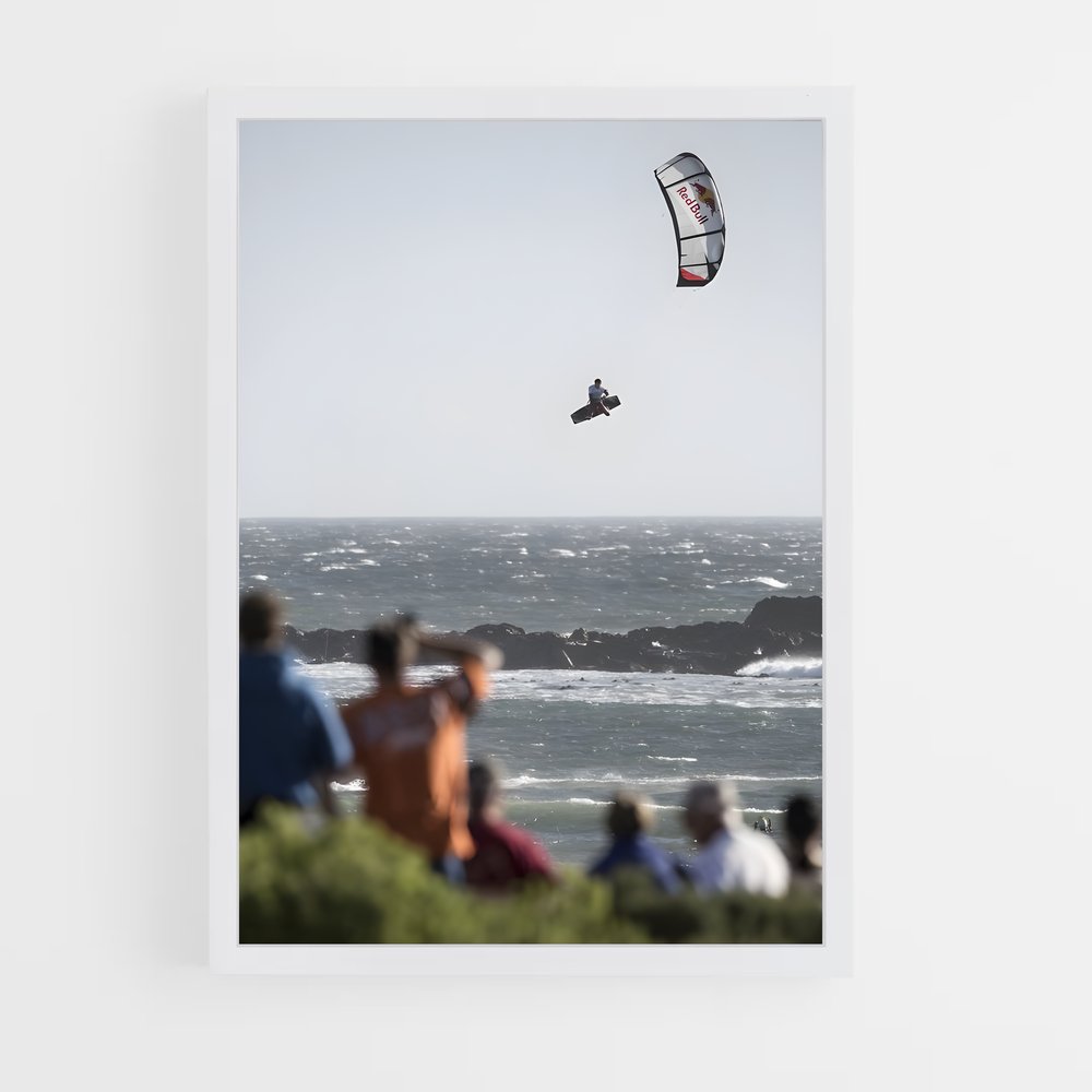 Poster L'Océan en Parade – affiche Kitesurf (vue 3)